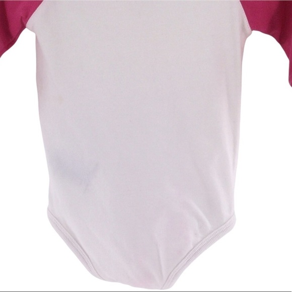 COOGI Baby Girl Pink & White Onesies - Picture 7 of 9